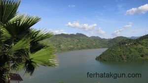 Aussicht des Lake Kivu