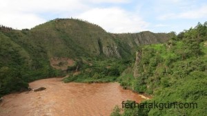 Das Wasser in Rusumo wird ruhiger