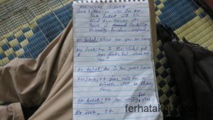 Texte lernen für den Filmdreh