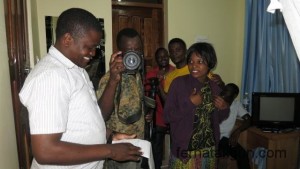 Filmdreh in Namanyere