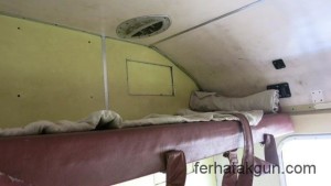 Mein Bett im Zug nach Mwanza