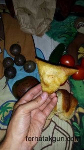 Sambusa, Teigware, Uganda, Ruanda, Rwanda, Tansania, Tanzania, Kartoffeln, Bohnen, Fleisch