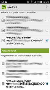 Found Calendar and Task list