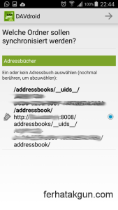Found addressbook