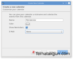 Name of calendar