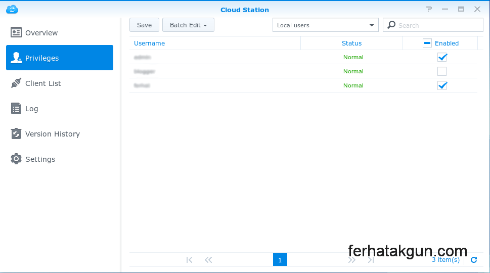 synology cloud station drive client download