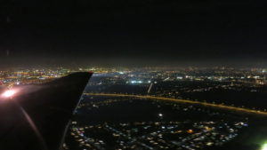 Landung Amsterdam Airport