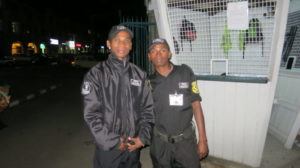 Antananarivo - Bahnhof Sicherheitsleute