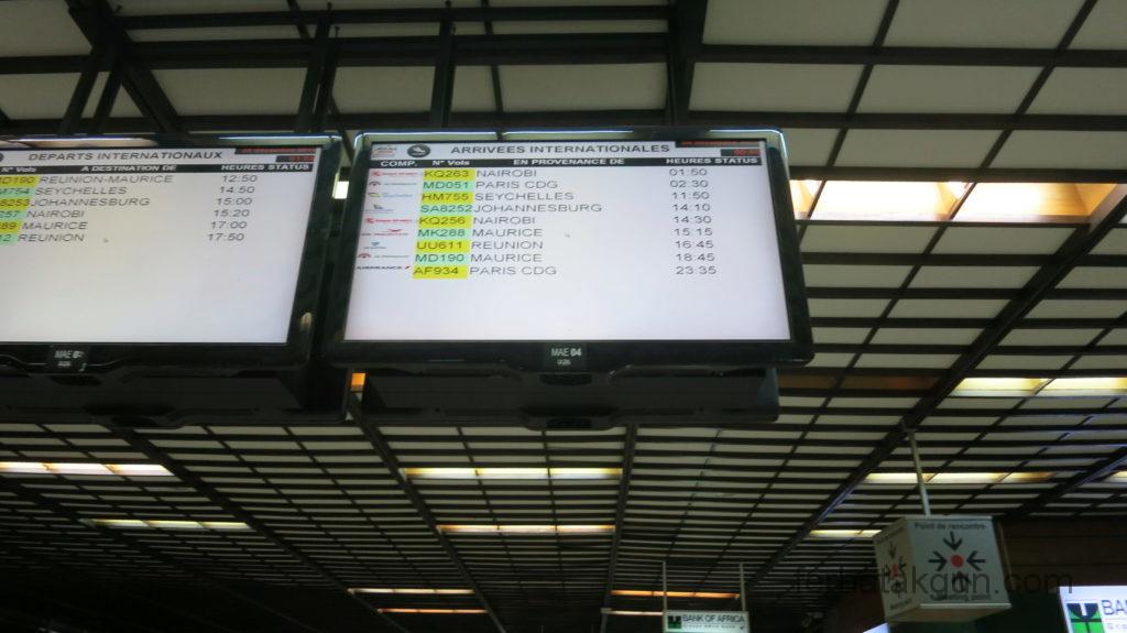 Ivato - Warte auf das Boarding