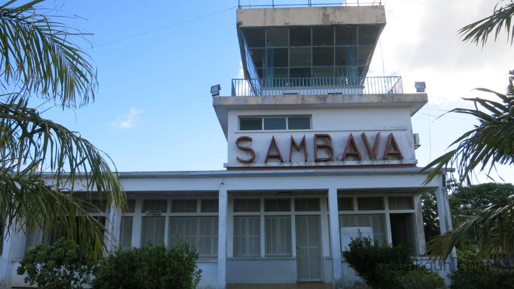 Sambava - Hauptgebäude vom Flughafen
