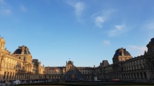 louvre outside