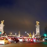 paris in the evening