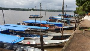 Boote für die Überfahrt