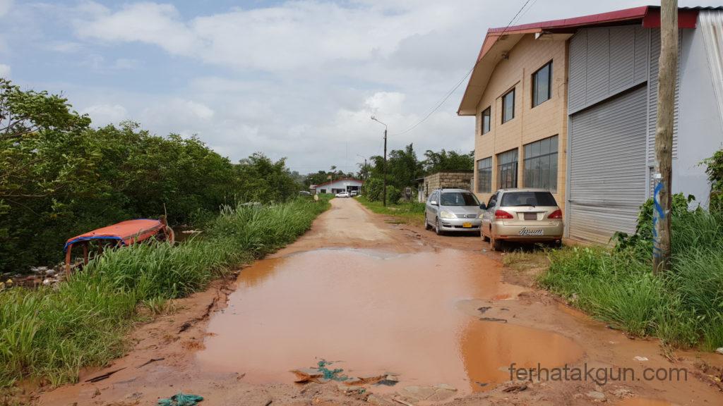 Albina Richtung Zoll