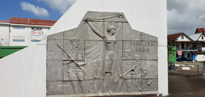 Paramaribo Denkmal Unabhängigkeit