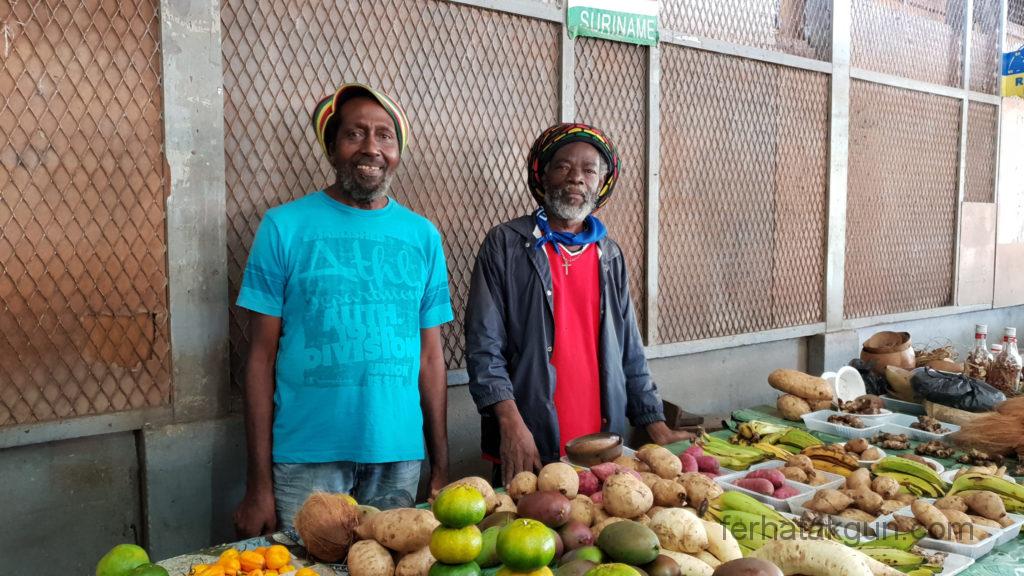 Nieuw-Nickerie - Rasta und sein Freund Rasta