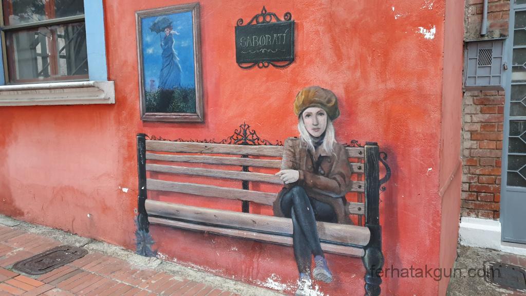 Bogota - Kunst auf Hauswand