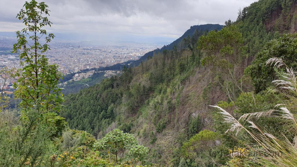 Bogota - Monserrate Aussicht Bogota