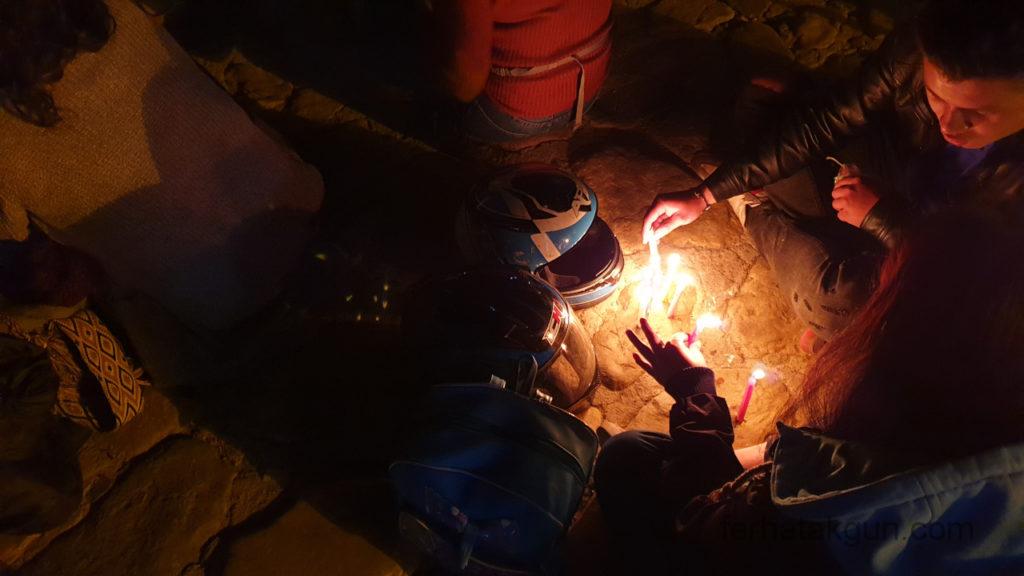 Villa de Leyva - Festival de Luces - Kerzen