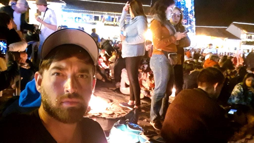 Villa de Leyva - Festival de Luces - Selfie