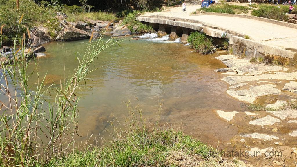 El Balneario Pozo Azul - Brücke