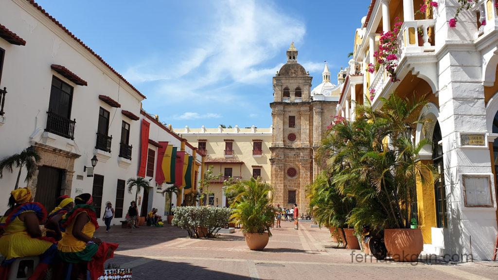 Cartagena - Historische Gebäude in der Altstadt