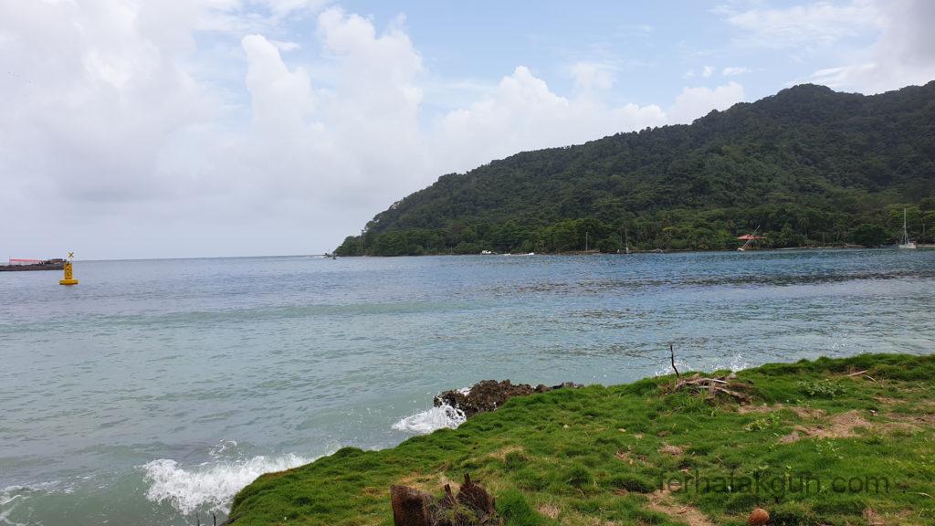 Sapzurro - Blick aufs Meer
