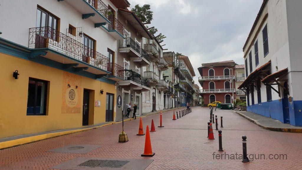 Panama City - Straße in Casco Viejo