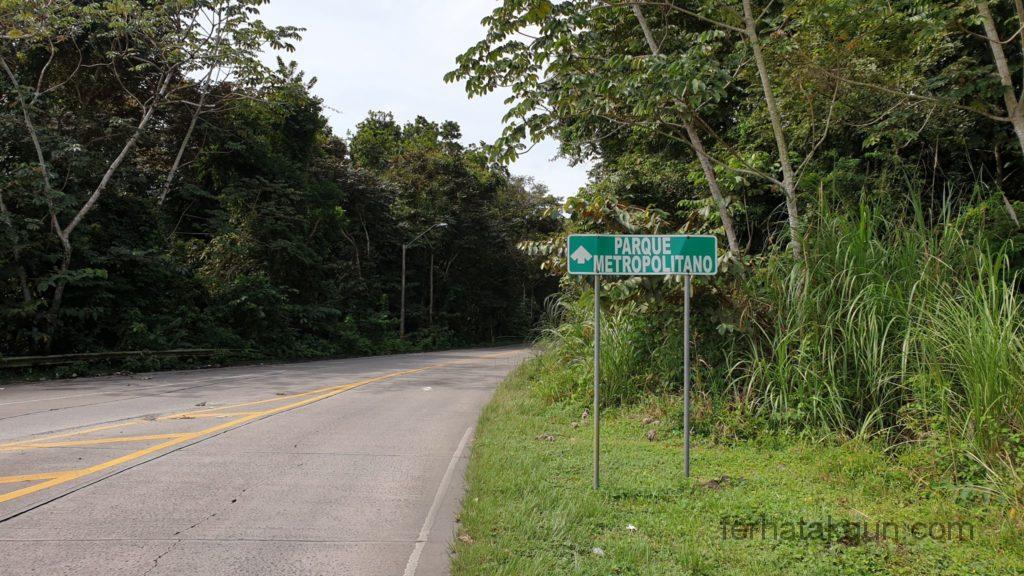 Parque Natural Metropolitano - Kurz vorher