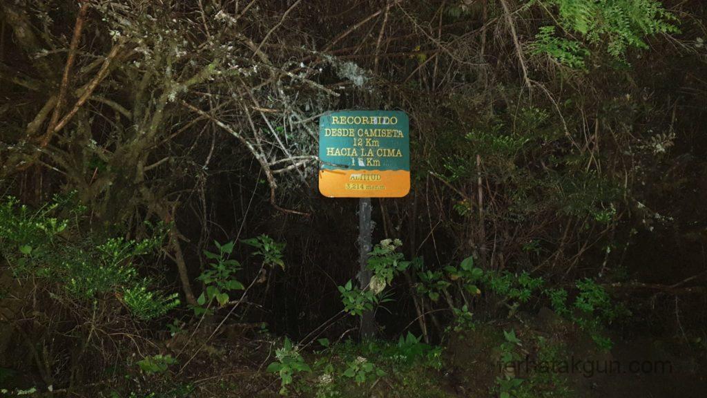 Volcán Barú - Fortschritt