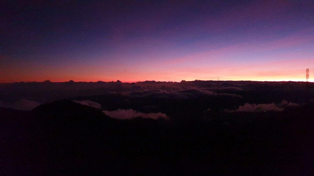 Volcán Barú - Sonnenaufgang