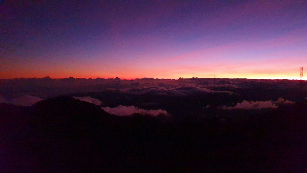 Volcán Barú - Sonnenaufgang
