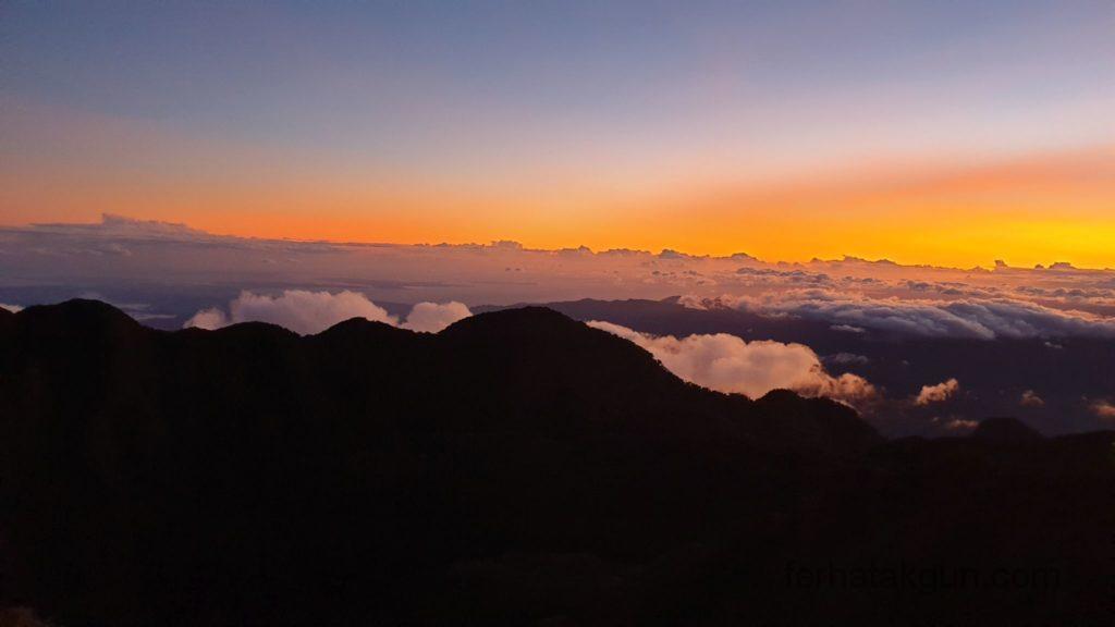 Volcán Barú - Sonnenaufgang