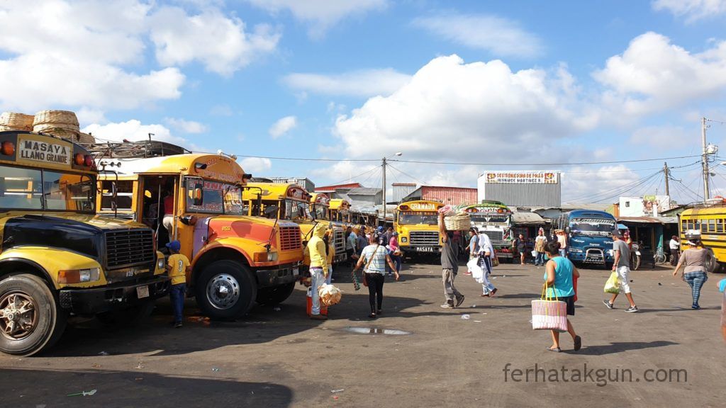 Nicaragua - Masaya - Estación de Autobuses Mercado Masaya